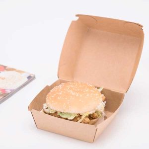 Cajita para hamburguesas