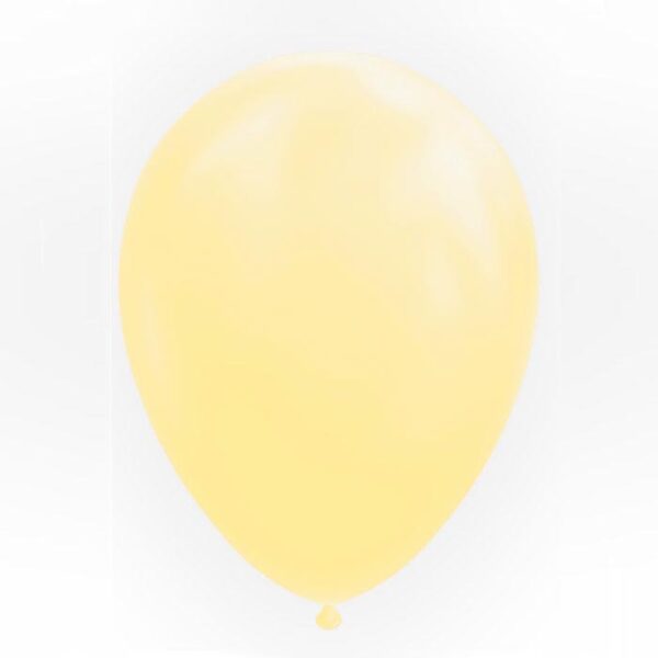 Globos pastel amarillo claro para arcos de globos