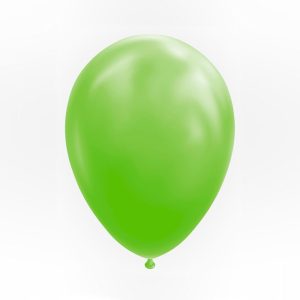 Globo cumpleaños verdes